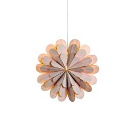   Markslöjd MARIGOLD Pendant Star 45cm Pink E14 1x25W metal/paper 45x45cm