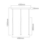 ORLICKI 3x3W LED 3000K 230V - OR-OR80032