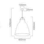 ORLICKI Fresco M Nero    1xE27 max 15W 230V - OR-OR80438