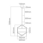 ORLICKI Stesso Cromo S 4xE27 max 15W LED 230V - OR-OR80902