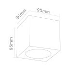 ORLICKI Cubo Claro 1xG9 max 9W LED 230V - OR-OR81039