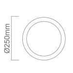 ORLICKI Belli IP44* 6W LED 3000K 230V - OR-OR81459