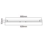 ORLICKI Primo 900 IP44 * 1xT8 max 14W LED 230V - OR-OR81756