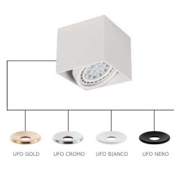   ORLICKI Cardi I Bianco / Ufo Bianco 1xGU10 max 8W LED 230V - OR-OR81886