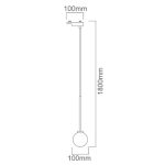 ORLICKI Ota I Track 1xG9 max 9W LED 230V - OR-OR83057