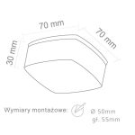 ORLICKI Caps * 5W LED 3000K 230V - OR-OR83354