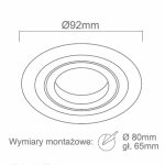 Orlicki Pio  recessed indoor light