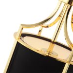 ORLICKI Lunga Gold / Nero 1xE27 max 15W LED 230V - OR-OR84108