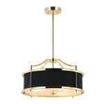 ORLICKI Stanza Gold / Nero S 3xE27 max 15W LED 230V - OR-OR84139