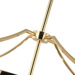 ORLICKI Stanza Gold / Nero M 4xE27 max 15W LED 230V - OR-OR84146