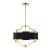 ORLICKI Stesso Gold / Nero S 4xE27 max 15W LED 230V - OR-OR84153
