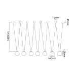 ORLICKI Movo VII 7xG9 max 8W LED 230V - OR-OR84276