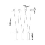 ORLICKI Viva III Bianco 3xG9 max 3,5W LED 230V - OR-OR84290