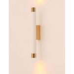ORLICKI Q Parette Bianco / Gold 2xG9 Max 3,5W LED 230V - OR-OR84559