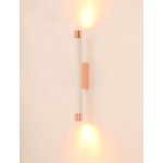 ORLICKI Q Parette Bianco / Rose Gold 2xG9 Max 3,5W LED 230V - OR-OR84566