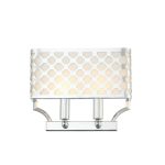 ORLICKI Verno Parette Cromo 2xE14 Max 12W LED 230V - OR-OR84597