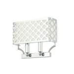 ORLICKI Verno Parette Cromo 2xE14 Max 12W LED 230V - OR-OR84597