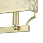 ORLICKI Verno Parette Old Gold 2xE14 Max 12W LED 230V - OR-OR84603