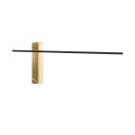 ORLICKI Bene Parette Nero / Gold 60* 7W LED 3000K 230V 284lm - OR-OR85082