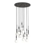 ORLICKI Ero XII Nero 60 12xG9 max 8W LED 230V - OR-OR85402