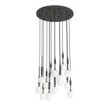 ORLICKI Ero XVI Nero 60 16xG9 max 8W LED 230V - OR-OR85433