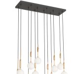 ORLICKI Ero XII Gold 80X25 12xG9 max 8W LED 230V - OR-OR85457