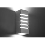 SOLLUX Wall lamp ceramic SAMIR