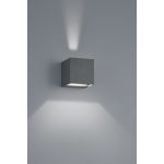 TRIO ADAJA kültéri fali lámpa incl.2x3W LED/350Lm/3000K ↕8cm ↔8cm ↗ 8cm - TRIO-226860242