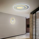 TRIO SUBARA incl.1x20W LED/2100Lm/3000 + 4000K   ↕5,6cm/ ↔40cm/ ↗ 26cm/   - TRIO-274510107