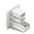 VIOKEF Track rail end White - VIO-02/0009