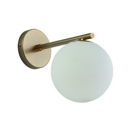 Viokef GLOBE white wall lamp