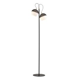 Viokef Brody black indoor floor lamp