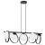Viokef BUBBLE black chandelier