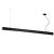 VIOKEF Linear Suspended L2540 4000K Black Dim. Station Ul - VIO-3911-00254-4-B-D1