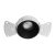 Viokef ALEA black recessed indoor light
