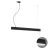 VIOKEF Linear Suspended L580 4000K Black Microprismatic D - VIO-3916-00058-4-B-M-D3