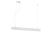 VIOKEF Linear Suspended L860 4000K White Dim. Ciba - VIO-3916-00086-4-W-P-D3