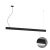VIOKEF Linear Suspended L2260 3000K Black Microprismatic - VIO-3916-00226-3-B-M-N