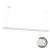 VIOKEF Linear Suspended L3100 3000K White Microprismatic - VIO-3916-00310-3-W-M-N