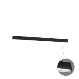   VIOKEF Linear Wall Lamp L1420 3000K Black Microprismatic - VIO-3916-02142-3-B-M-N