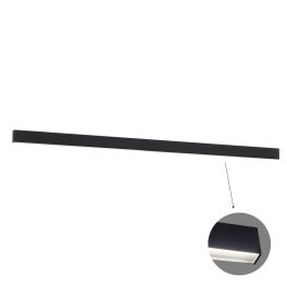   VIOKEF Linear Wall Lamp L3380 3000K Black Microprismatic - VIO-3916-02338-3-B-M-D4