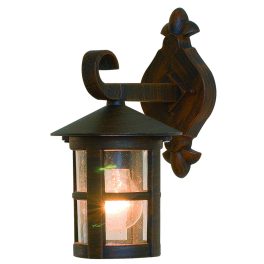 Viokef SKIATHOS brown outdoor wall lamp