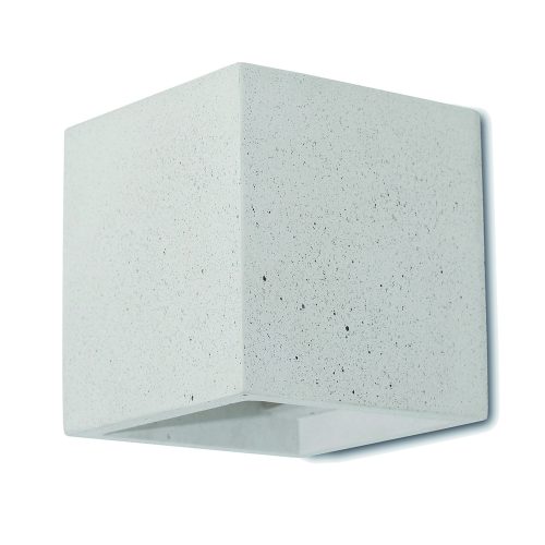 VIOKEF Wall Lamp White Concrete - VIO-4096902