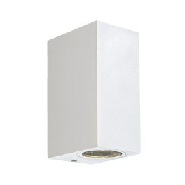 Viokef TILOS white outdoor wall lamp