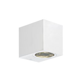 Viokef TILOS white outdoor wall lamp