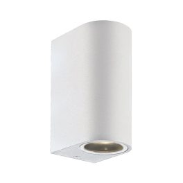 Viokef TILOS white outdoor wall lamp