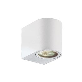 Viokef TILOS white outdoor wall lamp
