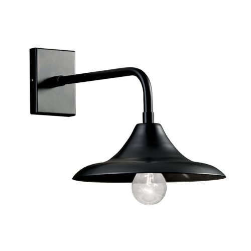 Viokef MATLA black outdoor wall lamp