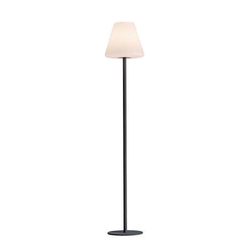 Viokef Vegas white outdoor floor lamp