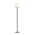 Viokef Vegas white outdoor floor lamp